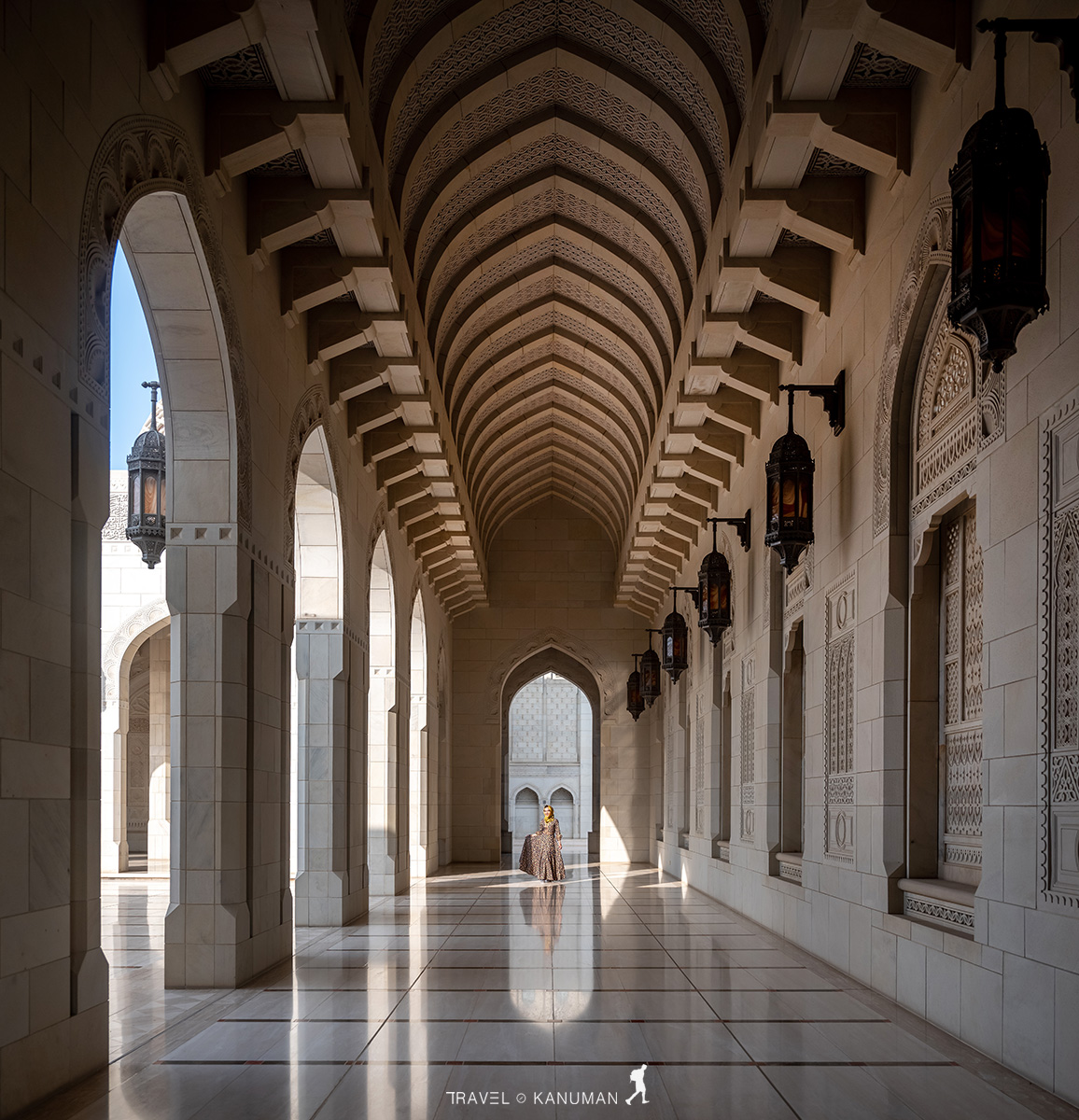 Grand mosque in Muscat Oman