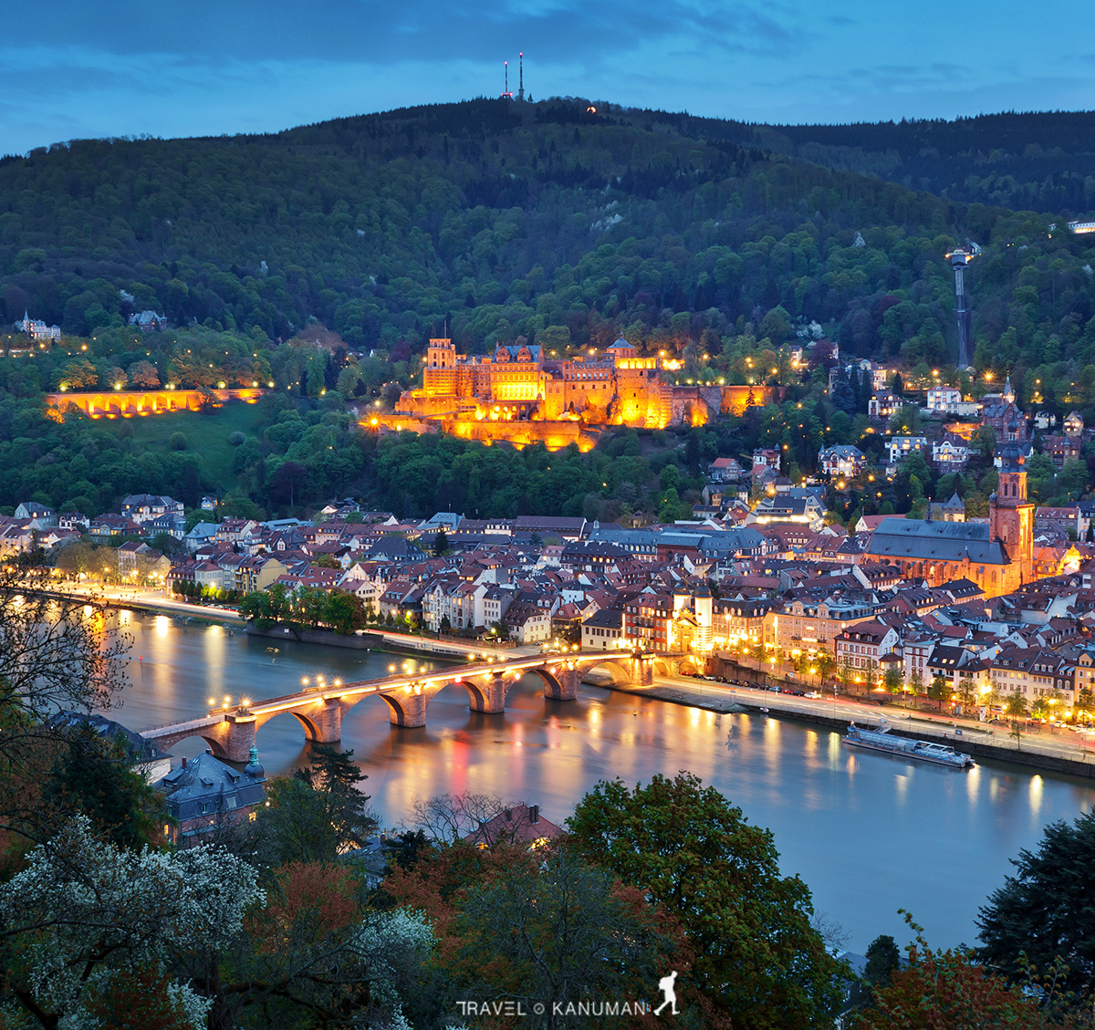 View on Heidelberg, Germany