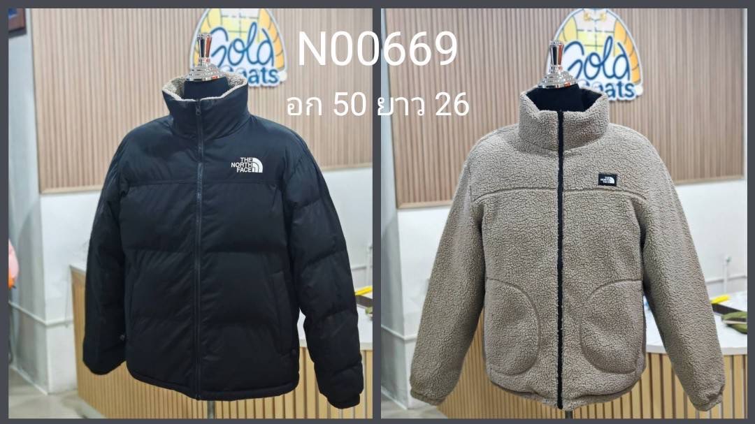 N00669 The Northface ใส่ 2 ด้านขนแกะ อุณหภูมิติดลบ