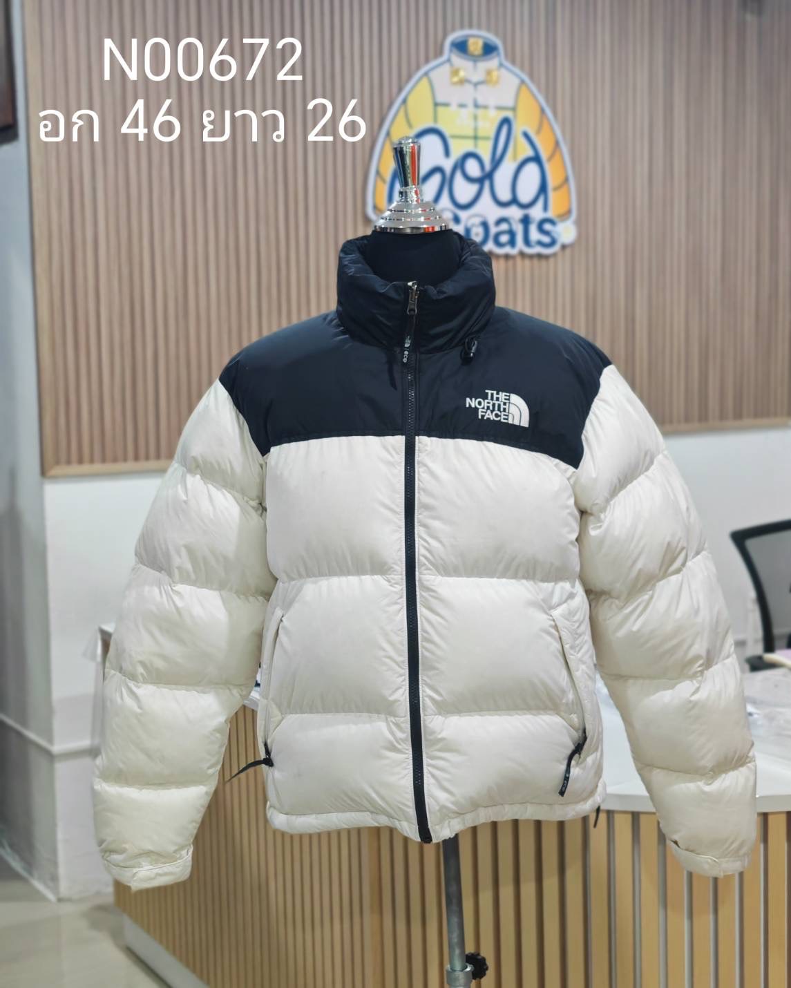N00672 The Northface ทูโทนขนห่าน อุณหภูมิติดลบ